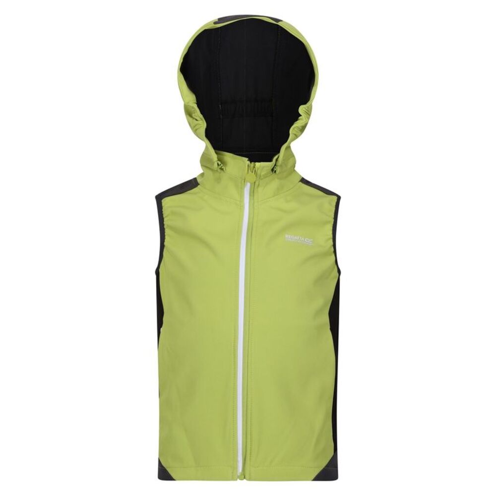 Regatta Childrens/Kids Acidity VI Lightweight  Vest / Green Algae/Seal Grey